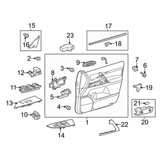 Toyota OE - Front Door - Interior Trim