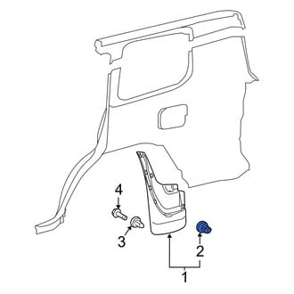 Toyota OE - Fender Liner Grommet