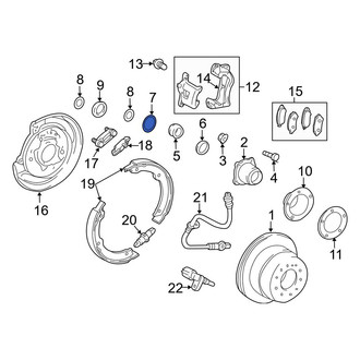 Toyota OE - Wheel Hub O-Ring