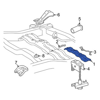 Toyota OE - Rear Spare Tire Carrier