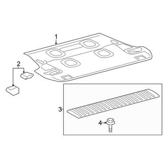 Toyota OE - Rear Body & Floor - Interior Trim