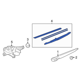 Toyota OE - Rear Wiper Blade