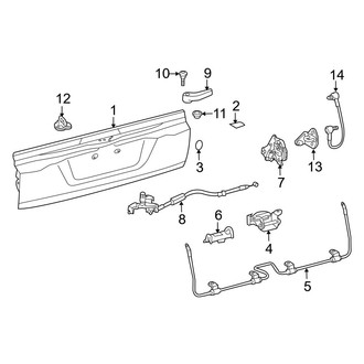 Toyota OE - Tail Gate - Gate & Hardware