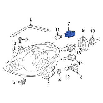 Toyota OE - Front Turn Signal Light Socket