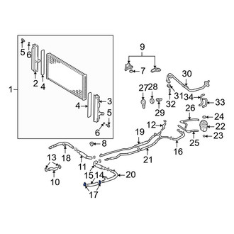 Toyota OE - Upper Radiator Hose Clamp