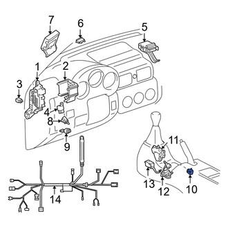 Toyota OE - Electronic Parking Brake Control Switch