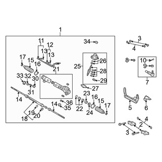 Toyota OE - Rack and Pinion O-Ring
