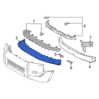 Toyota OE - Front Lower Bumper Impact Absorber