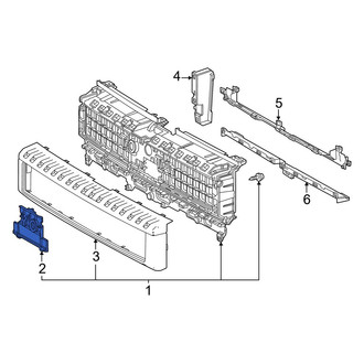 Toyota OE - Front Grille Molding