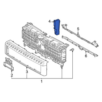 Toyota OE - Right Grille Molding Bracket