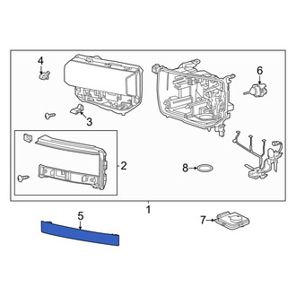 Toyota OE - Front Left Fender Liner Access Cover