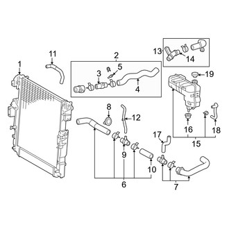 Toyota OE - Cooling - Radiator & Components