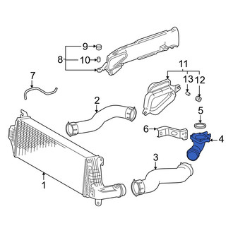 Toyota OE - Intercooler Pipe