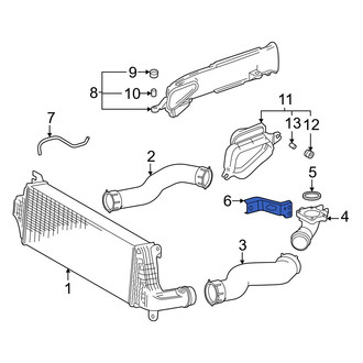 Toyota OE - Intercooler Pipe Bracket