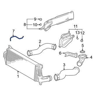 Toyota OE - Intercooler Pipe