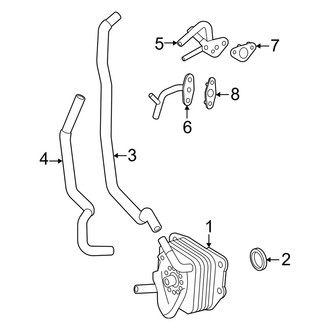 Toyota OE - Cooling - Engine Oil Cooler