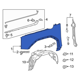 Toyota OE - Front Left Fender