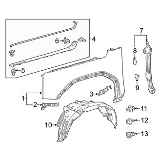 Toyota OE - Fender & Components