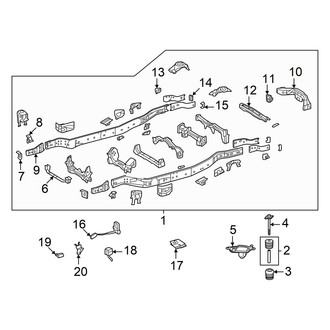 Toyota OE - Frame & Components
