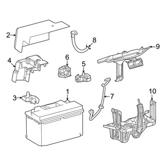 Toyota OE - Electrical - Battery (Conventional)