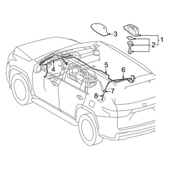 Toyota OE - Electrical - Antenna