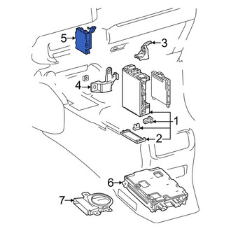Toyota OE - GPS Navigation Control Module