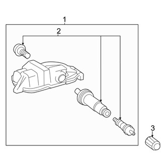 Toyota OE - Electrical - Tire Pressure Monitor Components