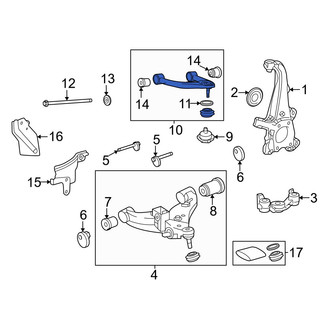 Toyota OE - Front Left Lower Suspension Control Arm