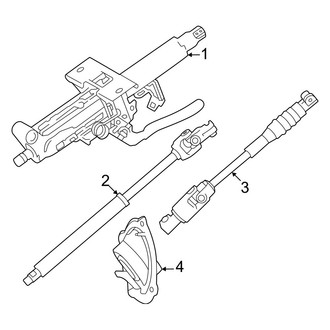 Toyota OE - Steering Column Assembly (Manual Tilt & Telescopic)