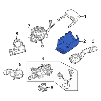 Toyota OE - Upper Steering Column Cover