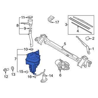 Toyota OE - Washer Fluid Reservoir