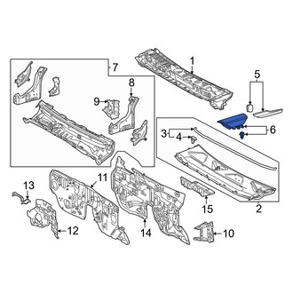 Toyota OE - Right Cowl Cover Seal