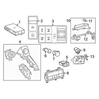 Toyota OE - Console - Electrical Components