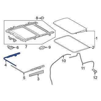 Toyota OE - Right Sunroof Cable