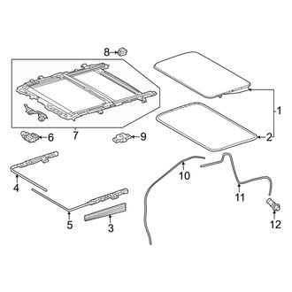 Toyota OE - Roof - Sunroof (With Sunroof)
