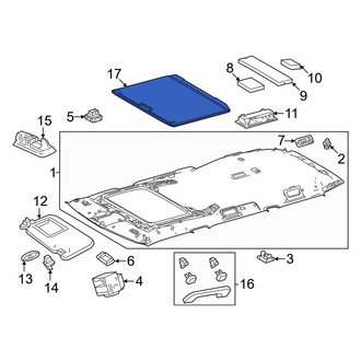Toyota OE - Sunroof Cover