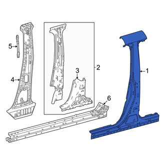 Toyota OE - Left Outer Body B-Pillar