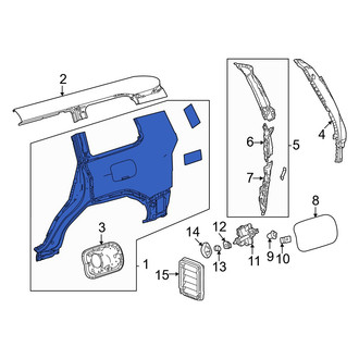 Toyota OE - Rear Left Quarter Panel
