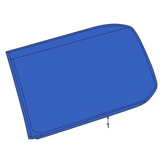 Toyota OE - Rear Left Quarter Glass