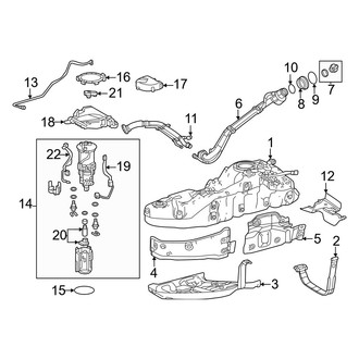 Toyota OE - Fuel System Components