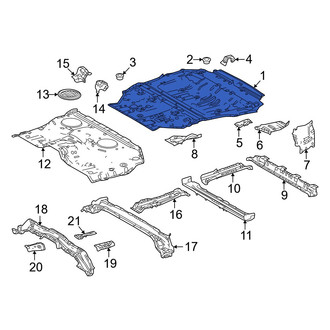 Toyota OE - Rear Floor Pan