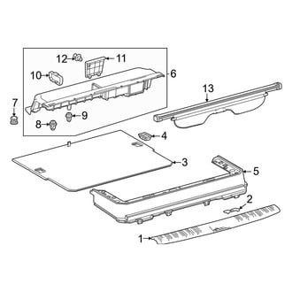 Toyota OE - Rear Body & Floor - Interior Trim