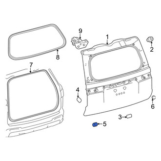 Toyota OE - Rear Liftgate Drain Plug