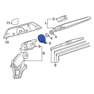 Toyota OE - Wiper Arm Nut