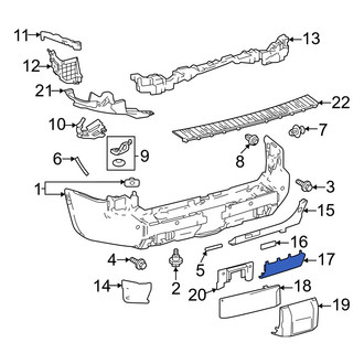 Toyota OE - Front Bumper Guard
