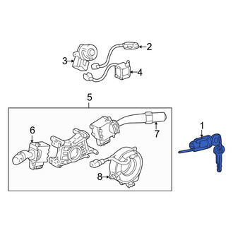 Toyota OE - Ignition Lock Cylinder