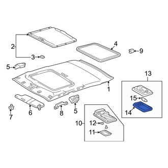 Toyota OE - Dome Light Lens