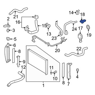 Toyota OE - Engine Coolant Thermostat