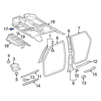 Toyota OE - Seat Back Cushion Clip