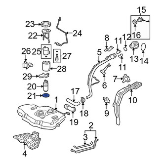 Toyota OE - Fuel Pump Tank Seal